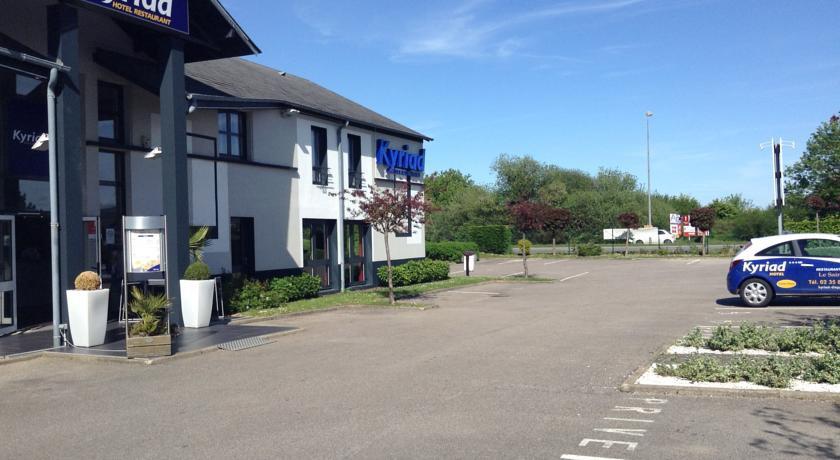 Hotel Kyriad Dieppe Saint-Aubin-sur-Scie Eksteriør bilde