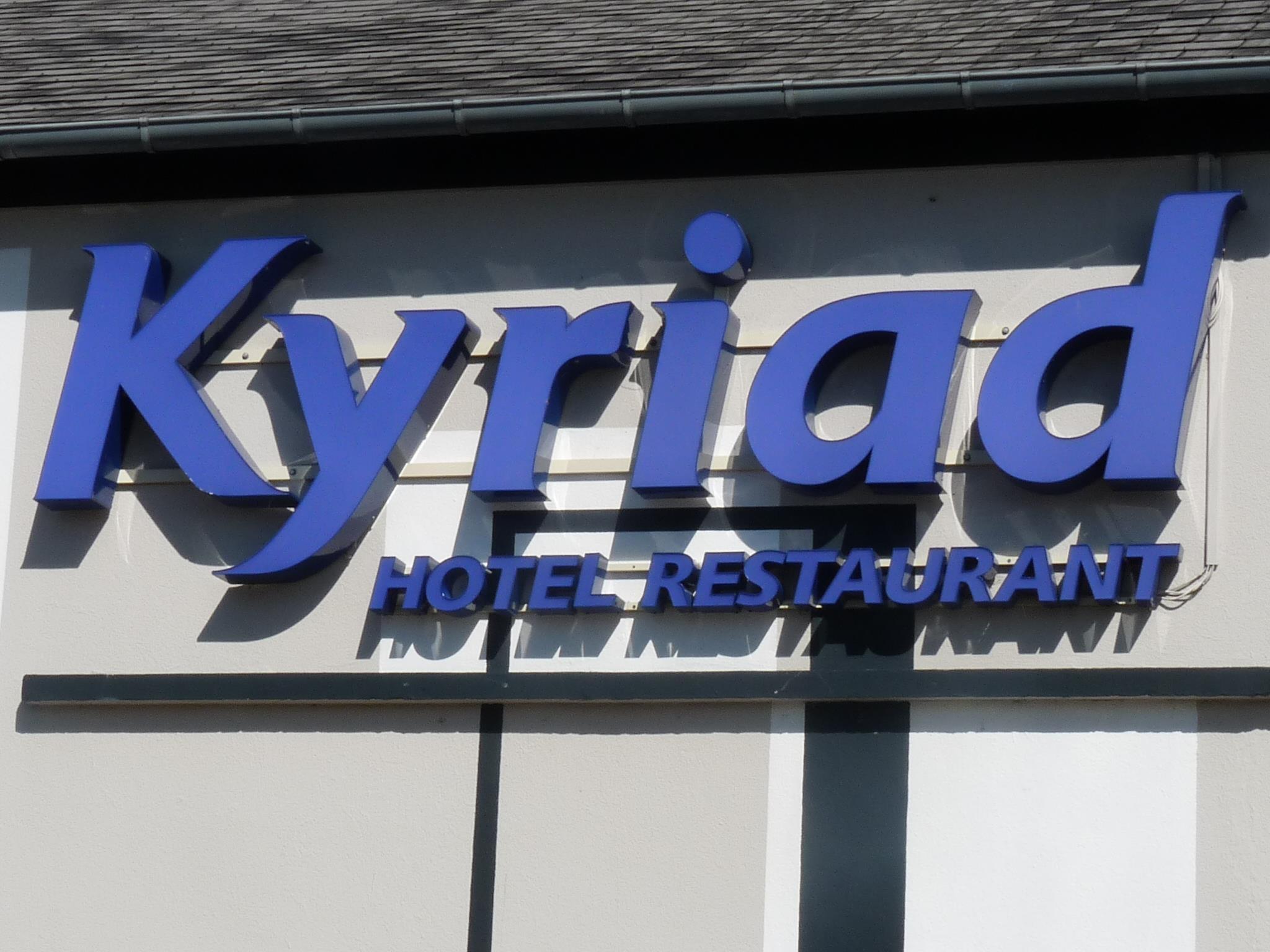 Hotel Kyriad Dieppe Saint-Aubin-sur-Scie Eksteriør bilde