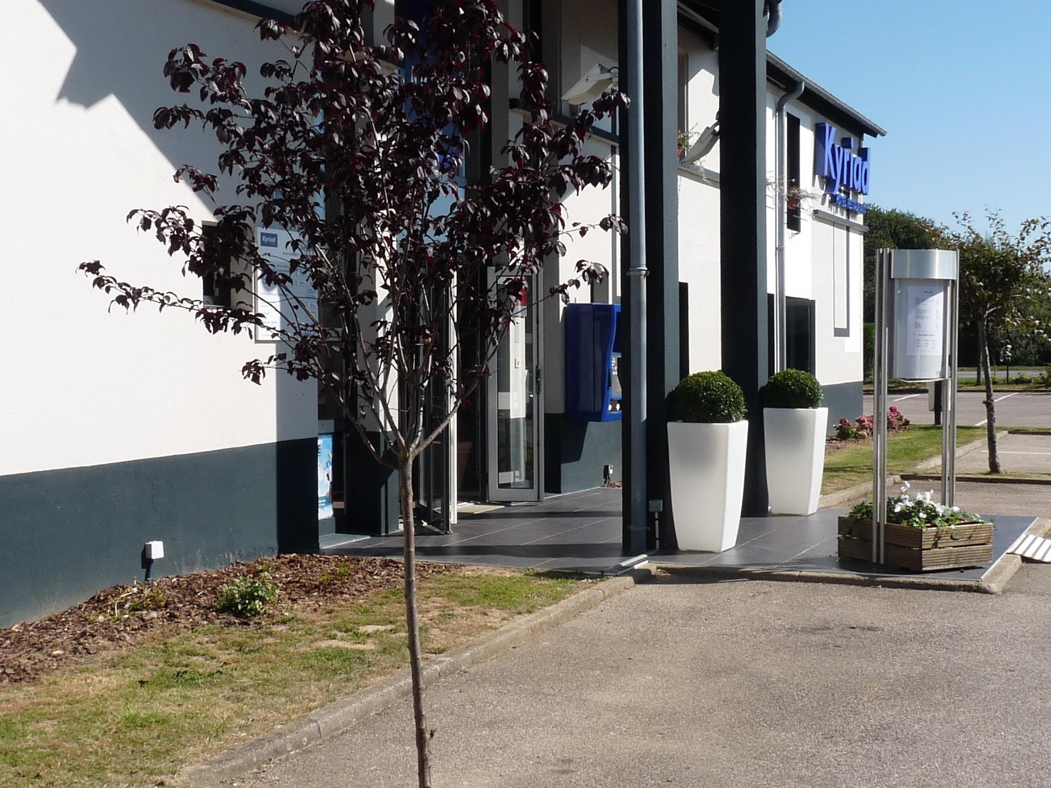 Hotel Kyriad Dieppe Saint-Aubin-sur-Scie Eksteriør bilde