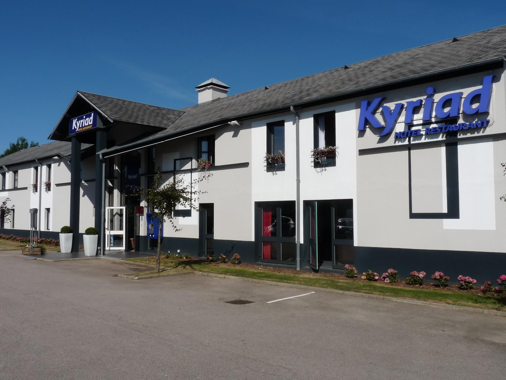 Hotel Kyriad Dieppe Saint-Aubin-sur-Scie Eksteriør bilde