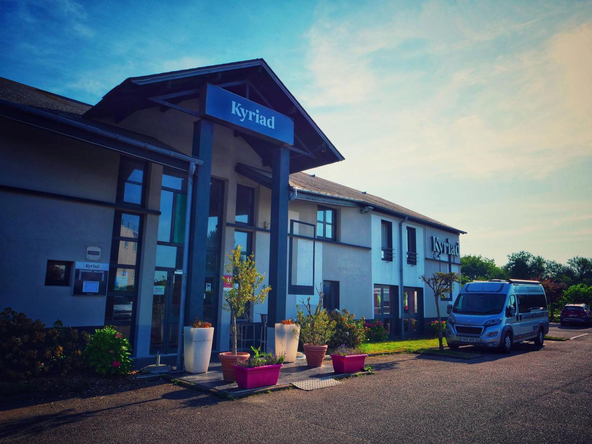Hotel Kyriad Dieppe Saint-Aubin-sur-Scie Eksteriør bilde