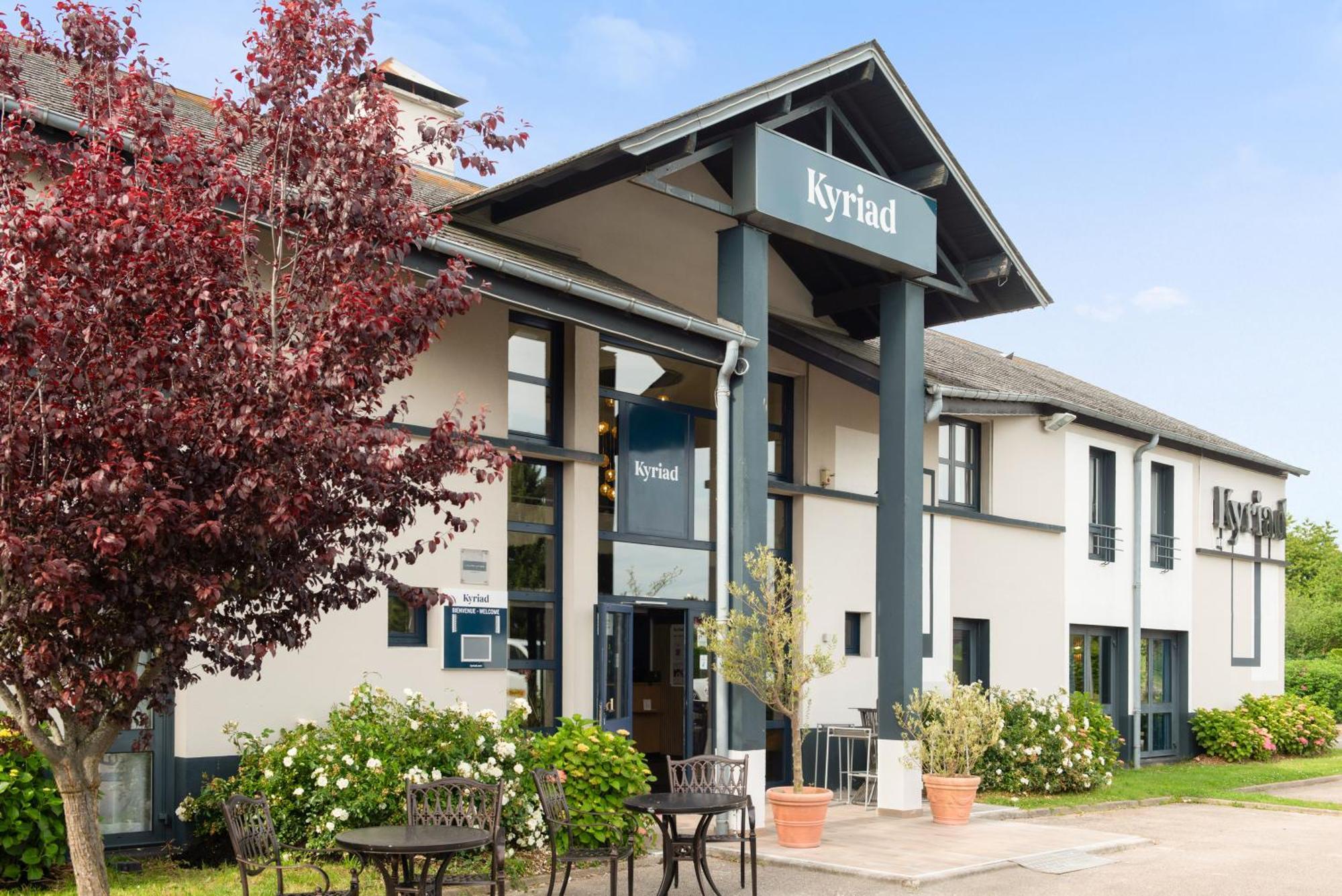 Hotel Kyriad Dieppe Saint-Aubin-sur-Scie Eksteriør bilde